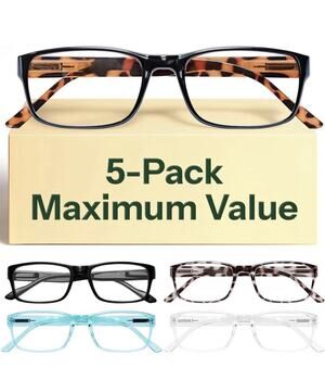 Gaoye 1.5 Professional Reading Glasses for Women Blue Light Protection